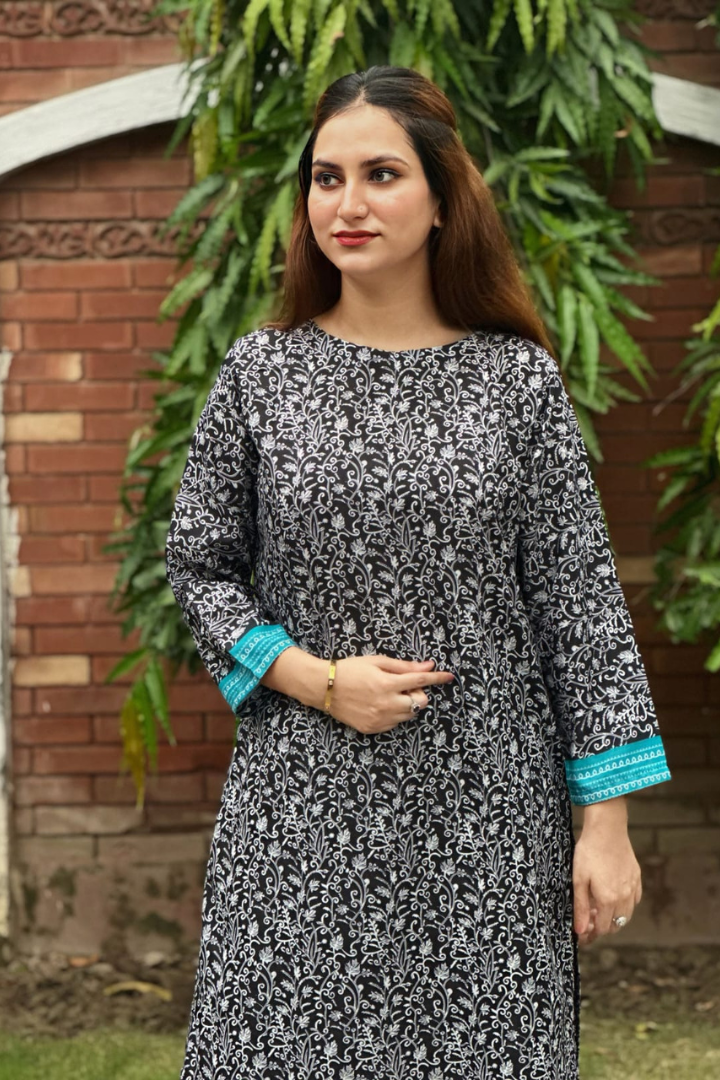 Klara (2 Piece) - Printed Cotton Shirt & Trouser