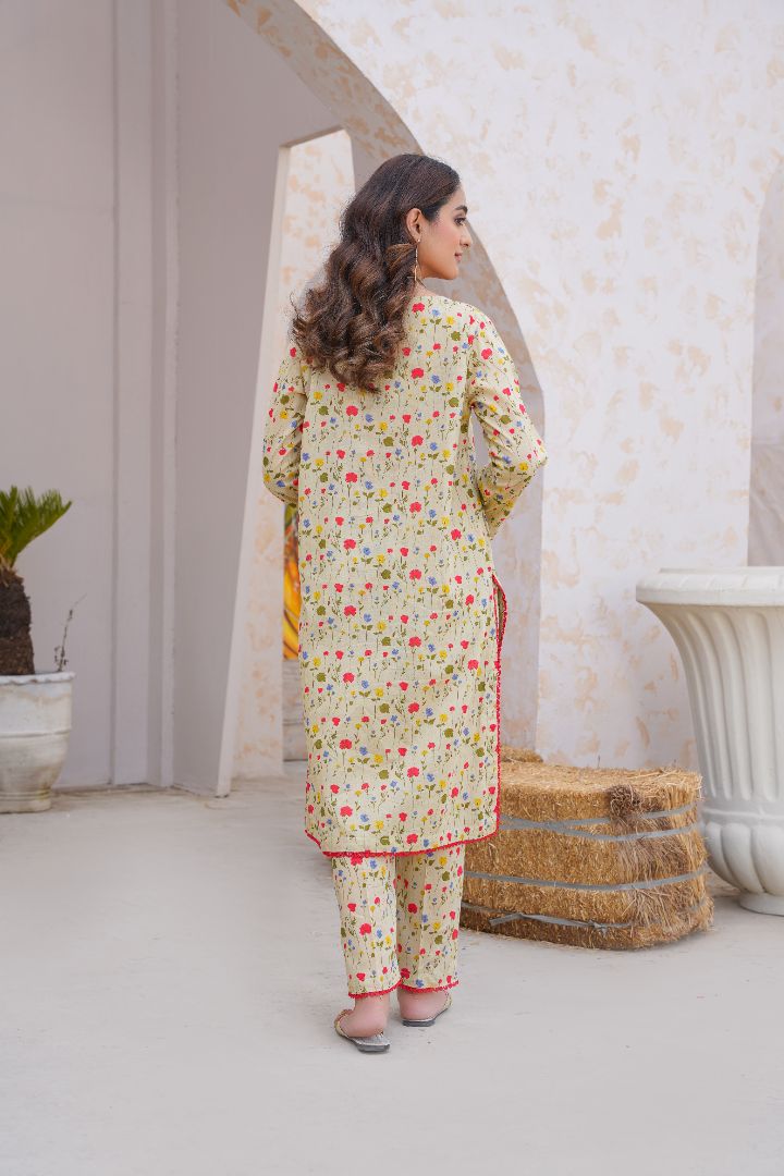 Laleh (2 Piece) - Printed Lawn