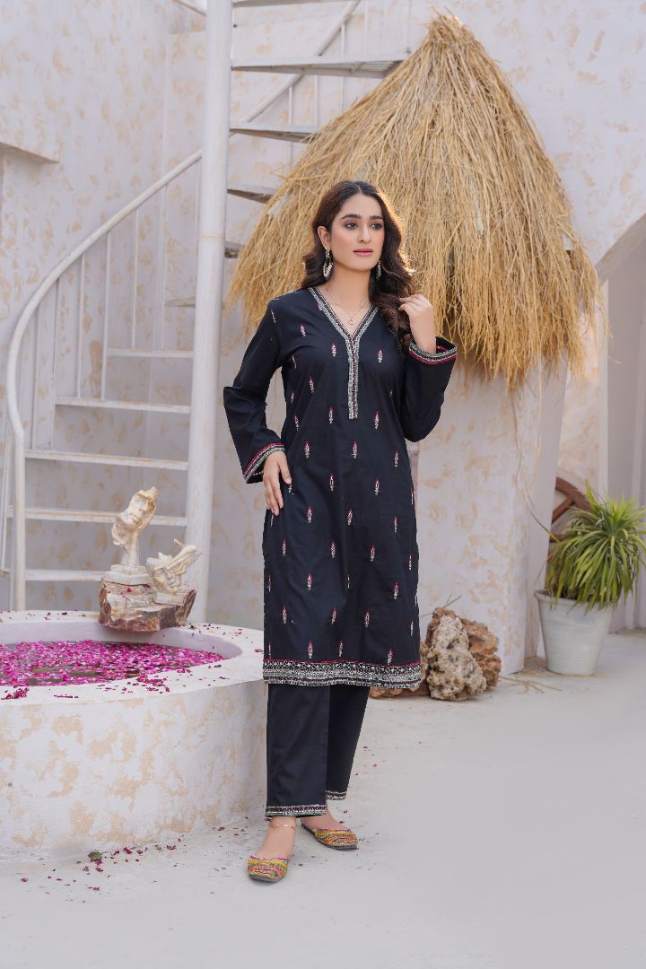 Parizey (2 Piece) - Embroidered Lawn Shirt & Trouser